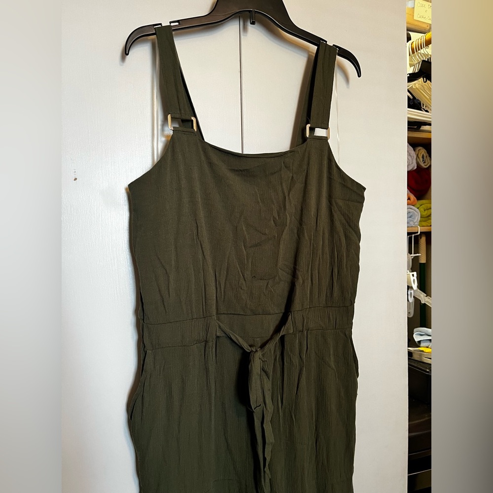 Women’s Jumper long with elastic waist & cinch belt, Sz XXL - Picture 2 of 5